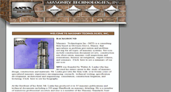 Desktop Screenshot of masonrytech.com